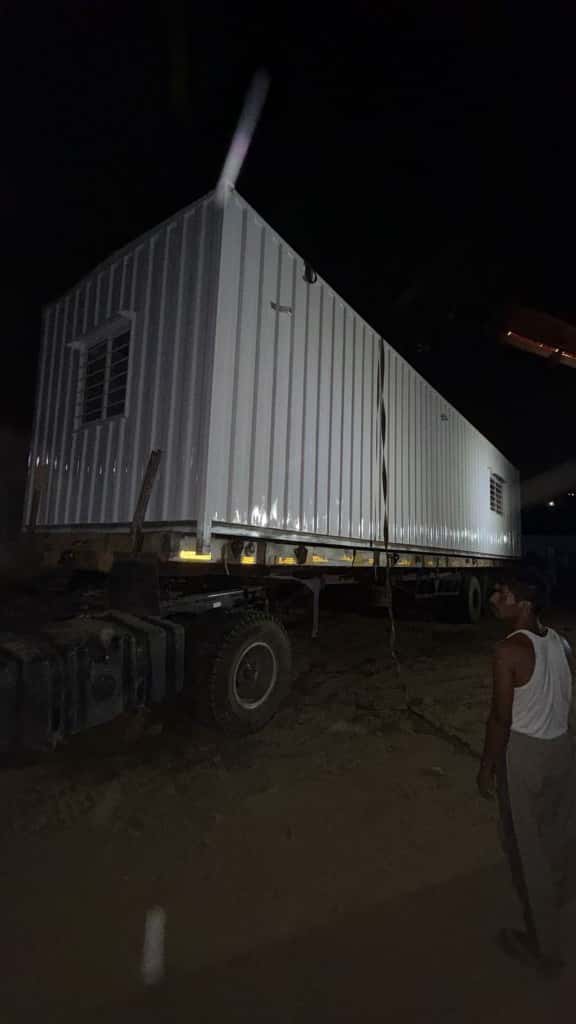 Mild Steel Portable Toilet Container
